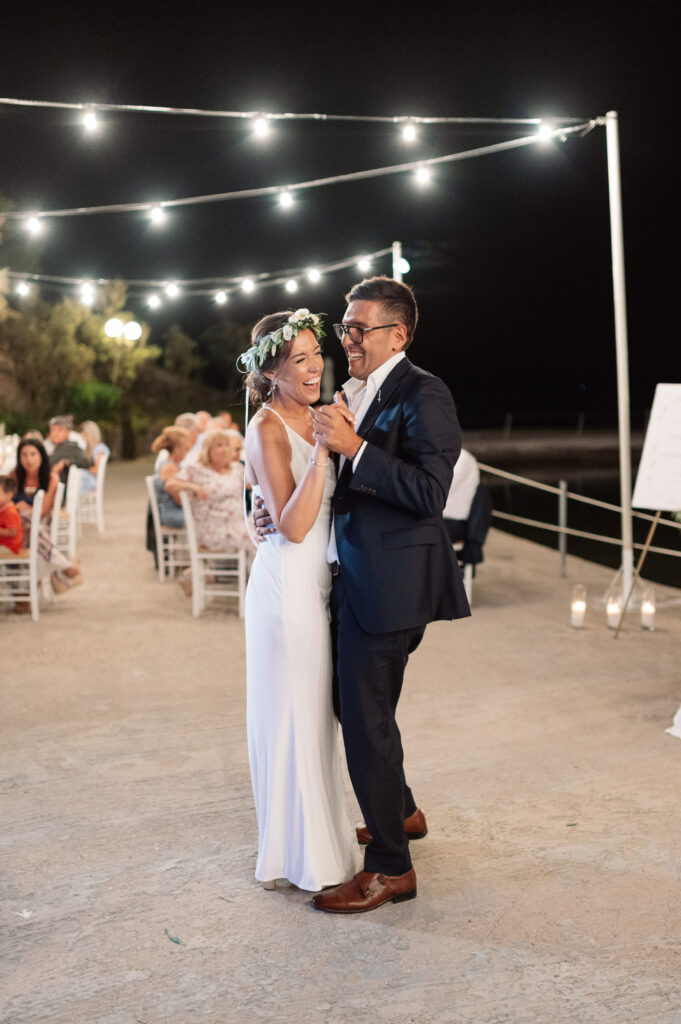 elegant wedding in lemnos