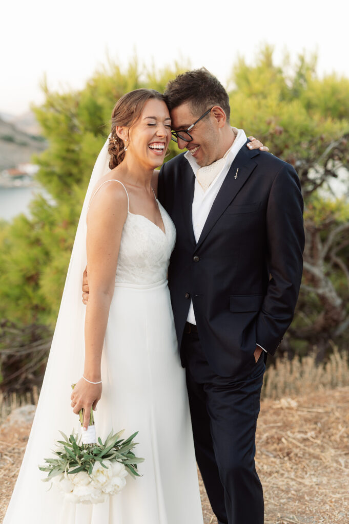 elegant wedding in lemnos